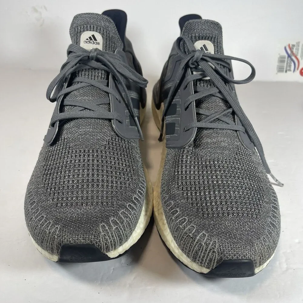 Adidas Ultraboost 20 Grey Five Charcoal Men’s Size 11.5 Running Shoes FY9035